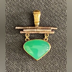 Carol & Michael Schwarz Jade Pendant